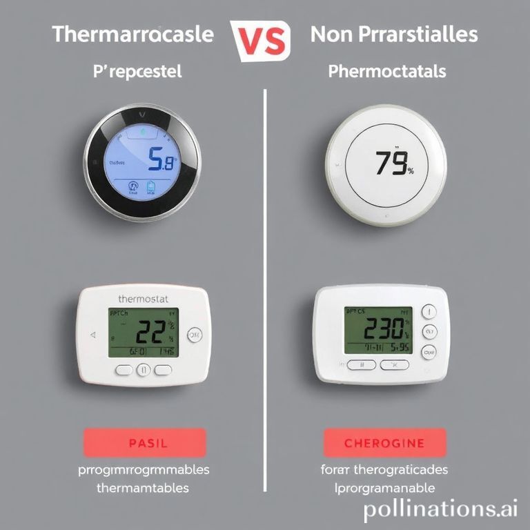 Thermostats Programmables Vs Non Programmables Maximisez L Efficacit